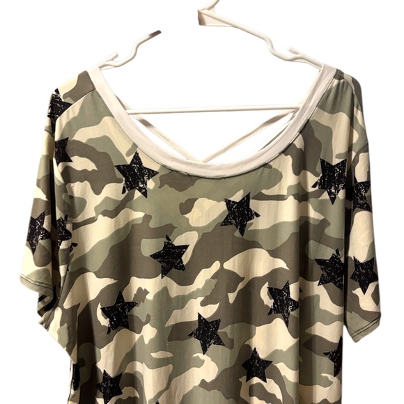 Eye Candy Camouflage T-Shirt Dress - Picture 3 of 9